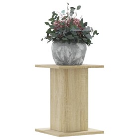 Soportes para plantas 2 uds madera roble Sonoma 30x30x40 cm de , Soportes para macetas - Ref: Foro24-3307848, Precio: 44,09 €...