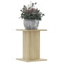 Plant stands 2 units oak wood Sonoma 30x30x40 cm by , Pot stands - Ref: Foro24-3307848, Price: 48,78 €, Discount: %