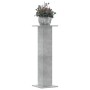 Soportes para plantas 2 uds madera gris hormigón 30x30x95 cm de , Soportes para macetas - Ref: Foro24-3307876, Precio: 77,73 ...