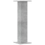 Pflanzenständer 2 Stück Holz grau Beton 30x30x95 cm von , Topfständer - Ref: Foro24-3307876, Preis: 69,24 €, Rabatt: %