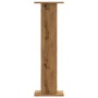 Soportes para plantas 2 uds madera roble artisian 30x30x95 cm de , Soportes para macetas - Ref: Foro24-3307881, Precio: 76,25...