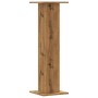 Soportes para plantas 2 uds madera roble artisian 30x30x95 cm de , Soportes para macetas - Ref: Foro24-3307881, Precio: 76,25...