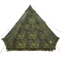 Tienda campaña familiar tipi 6 personas impermeable camuflaje de , Tiendas de campaña - Ref: Foro24-4009444, Precio: 187,57 €...