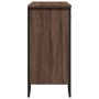 Aparador de madera de ingeniería marrón roble 79,5x35,5x74,5 cm de , Aparadores - Ref: Foro24-848548, Precio: 106,99 €, Descu...