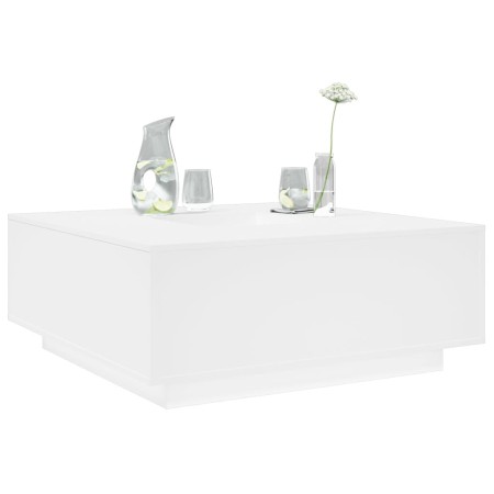 Mesa de centro madera de ingeniería blanca 100x100x40 cm de , Mesas de centro - Ref: Foro24-3284049, Precio: 174,31 €, Descue...