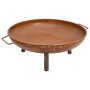 Brasero de acero 67,5x58x22,5 cm de vidaXL, Chimeneas - Ref: Foro24-313347, Precio: 55,38 €, Descuento: %