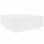 Mesa de centro madera de ingeniería blanca 100x100x40 cm de , Mesas de centro - Ref: Foro24-3284049, Precio: 174,31 €, Descue...