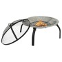 Brasero y barbacoa 2 en 1 atizador acero inoxidable 56x56x49 cm de vidaXL, Chimeneas - Ref: Foro24-313353, Precio: 40,68 €, D...