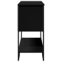 Mesa consola madera de ingeniería negra 100x35x74,5 cm de , Mesas auxiliares - Ref: Foro24-848534, Precio: 86,70 €, Descuento: %