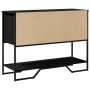 Mesa consola madera de ingeniería negra 100x35x74,5 cm de , Mesas auxiliares - Ref: Foro24-848534, Precio: 86,70 €, Descuento: %