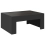 Mesa de centro con Infinity LED negro 70x50x30 cm de , Mesas de centro - Ref: Foro24-847610, Precio: 123,99 €, Descuento: %