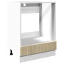 Backofenschrank aus Eichenholz-Sperrholz, 60x46x81,5 cm. von , Küchenschränke - Ref: Foro24-849617, Preis: 61,47 €, Rabatt: %