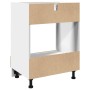 Backofenschrank aus Eichenholz-Sperrholz, 60x46x81,5 cm. von , Küchenschränke - Ref: Foro24-849617, Preis: 61,47 €, Rabatt: %