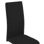 Sillas de comedor voladizas 2 unidades tela negro de , Sillas de comedor - Ref: Foro24-282034, Precio: 105,62 €, Descuento: %