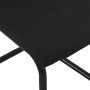 Sillas de comedor voladizas 2 unidades tela negro de , Sillas de comedor - Ref: Foro24-282034, Precio: 105,62 €, Descuento: %