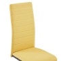 Cantilever dining chairs 2 units yellow fabric by , dining chairs - Ref: Foro24-282036, Price: 105,45 €, Discount: %