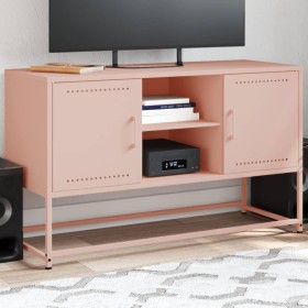 Pink steel sideboard 36x39x123 cm by , Sideboards - Ref: Foro24-846525, Price: 96,75 €, Discount: %