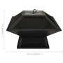 Brasero y barbacoa 2 en 1 con atizador acero 46,5x46,5x37 cm de vidaXL, Chimeneas - Ref: Foro24-313354, Precio: 67,99 €, Desc...