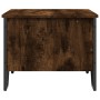 Mesa de centro madera contrachapada roble ahumado 75x51x40 cm de , Mesas de centro - Ref: Foro24-848486, Precio: 53,53 €, Des...