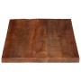 Rechteckiger Tisch aus massivem recyceltem Holz, 110x70x3,8 cm. von , Tischplatten - Ref: Foro24-371272, Preis: 102,31 €, Rab...