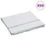 50 white cloths with green stripes 50x60 cm by , Home cleaning products - Ref: Foro24-4014092, Price: 45,45 €, Discount: %