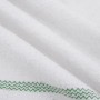 50 white cloths with green stripes 50x60 cm by , Home cleaning products - Ref: Foro24-4014092, Price: 45,45 €, Discount: %