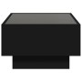 Mesa de centro con LED madera de ingeniería negro 70x50x30 cm de , Mesas de centro - Ref: Foro24-847512, Precio: 140,72 €, De...