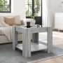 Center table and LED engineered wood in Sonoma gray, 53x53x45 cm by , Coffee table - Ref: Foro24-847544, Price: 113,16 €, Dis...