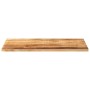 Rectangular table board made of rough mango wood, 120x60x2.5 cm by , Table tops - Ref: Foro24-371337, Price: 94,13 €, Discoun...