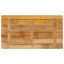 Rectangular table board made of rough mango wood, 120x60x2.5 cm by , Table tops - Ref: Foro24-371337, Price: 94,13 €, Discoun...