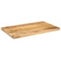 Rechteckiger Tisch aus grobem Mangoholz, 50x40x3,8 cm. von , Tischplatten - Ref: Foro24-371380, Preis: 41,71 €, Rabatt: %