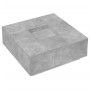 Engineered wood gray concrete coffee table 100x100x40 cm by , Coffee table - Ref: Foro24-3284052, Price: 169,73 €, Discount: %