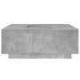 Engineered wood gray concrete coffee table 100x100x40 cm by , Coffee table - Ref: Foro24-3284052, Price: 169,73 €, Discount: %