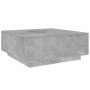 Engineered wood gray concrete coffee table 100x100x40 cm by , Coffee table - Ref: Foro24-3284052, Price: 169,73 €, Discount: %