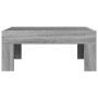 Coffee table with Infinity LED gray Sonoma 70x50x30 cm by , Coffee table - Ref: Foro24-847614, Price: 123,29 €, Discount: %