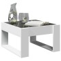 Mesa de centro con Infinity LED blanco 50x53x30 cm de , Mesas de centro - Ref: Foro24-847623, Precio: 101,80 €, Descuento: %