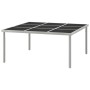 Mesa de comedor de jardín acero y vidrio 170x170x74,5 cm de vidaXL, Mesas de jardín - Ref: Foro24-313084, Precio: 173,99 €, D...