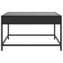 Mesa de centro con Infinity LED negro 70x50x41 cm de , Mesas de centro - Ref: Foro24-847682, Precio: 129,99 €, Descuento: %