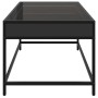 Mesa de centro con Infinity LED negro 70x50x41 cm de , Mesas de centro - Ref: Foro24-847682, Precio: 129,99 €, Descuento: %