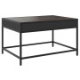 Mesa de centro con Infinity LED negro 70x50x41 cm de , Mesas de centro - Ref: Foro24-847682, Precio: 129,99 €, Descuento: %