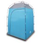 Tienda de ducha impermeable azul de , Tiendas de campaña - Ref: Foro24-4009402, Precio: 74,66 €, Descuento: %