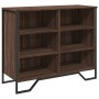 Plywood oak brown sideboard 91x35.5x74.5 cm by , Sideboards - Ref: Foro24-848553, Price: 86,96 €, Discount: %