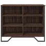 Plywood oak brown sideboard 91x35.5x74.5 cm by , Sideboards - Ref: Foro24-848553, Price: 86,96 €, Discount: %