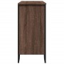 Aparador madera contrachapada roble marrón 91x35,5x74,5 cm de , Aparadores - Ref: Foro24-848553, Precio: 86,96 €, Descuento: %