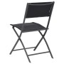 Folding garden chairs 4 units steel and textilene by vidaXL, Garden chairs - Ref: Foro24-313083, Price: 131,76 €, Discount: %