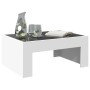 Mesa de centro con Infinity LED blanco 70x50x30 cm de , Mesas de centro - Ref: Foro24-847609, Precio: 123,41 €, Descuento: %