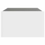 Mesa de centro con Infinity LED blanco 70x50x30 cm de , Mesas de centro - Ref: Foro24-847609, Precio: 123,41 €, Descuento: %