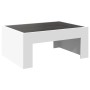 Mesa de centro con Infinity LED blanco 70x50x30 cm de , Mesas de centro - Ref: Foro24-847609, Precio: 123,41 €, Descuento: %