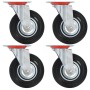 Swivel wheels 32 units 125 mm by , Material handling - Ref: Foro24-277975, Price: 214,99 €, Discount: %