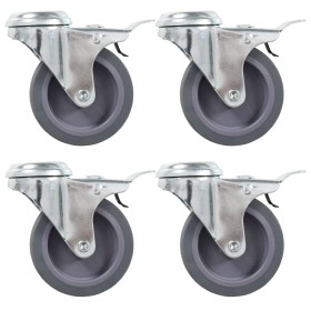 Swivel wheels with pin hole 16 units 75 mm by , Material handling - Ref: Foro24-277858, Price: 70,19 €, Discount: %